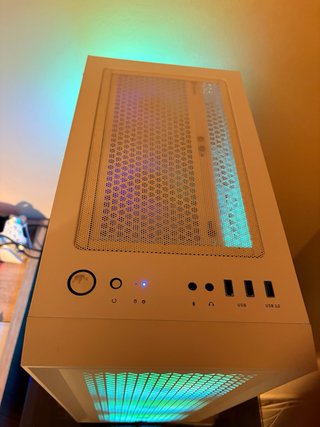 Torre PC Gamer Blanca RGB