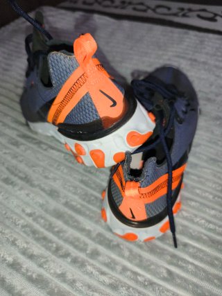 Nike React Element 55 Gris Naranja