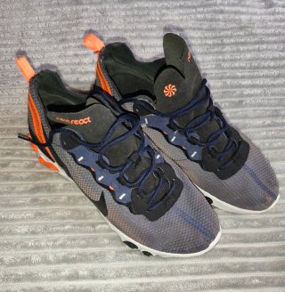 Nike React Element 55 Gris Naranja