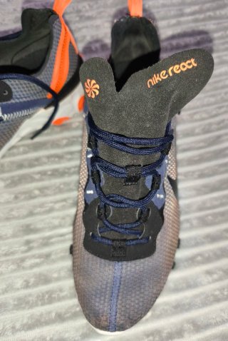 Nike React Element 55 Gris Naranja