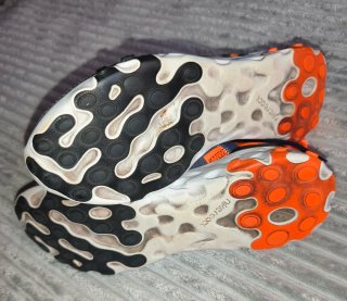 Nike React Element 55 Gris Naranja