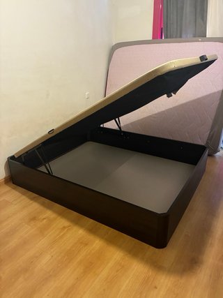 Base canapé abatible madera y plástico