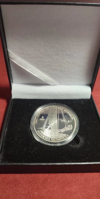Moneda 10 Euros Iberoamericana Vela