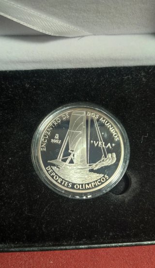 Moneda 10 Euros Iberoamericana Vela