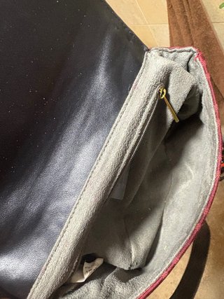 Bolso Fendi Rojo y Dorado