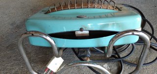 Stufa CGE vintage smaltata anni '50