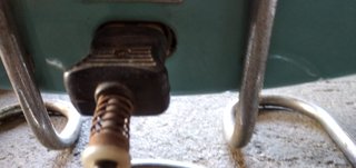Stufa CGE vintage smaltata anni '50