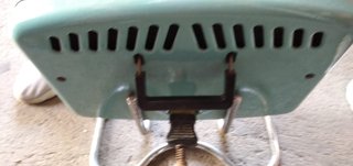 Stufa CGE vintage smaltata anni '50