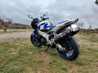 Aprilia Tuono V2 RSV Naked Azul/Blanco