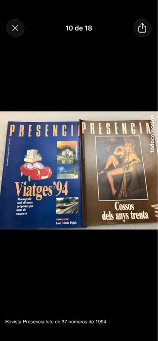 86 Revistes Presencia 1994-1996