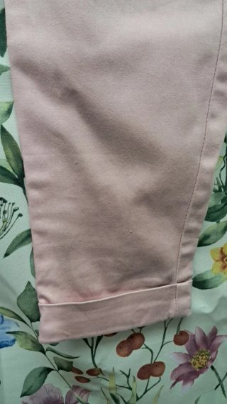 Pantalón chino rosa