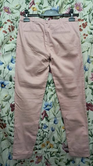 Pantalón chino rosa