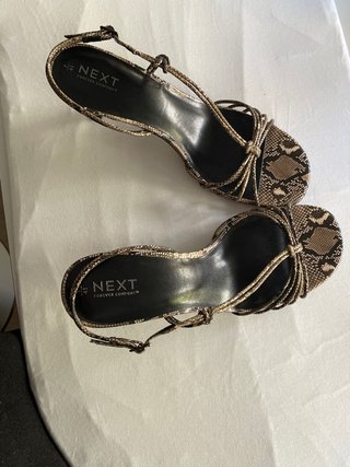 Sandalias Next Piel Serpiente Talla 41