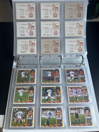 LIGA ESTE 95 96 Colección Completa sin pegar