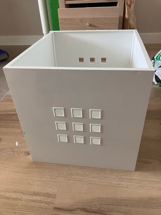 Caja organizadora Ikea Kallax blanca