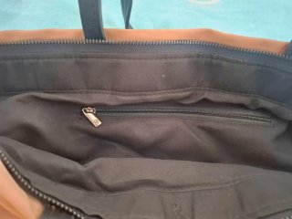 Bolso Stradivarius Rosa y Negro