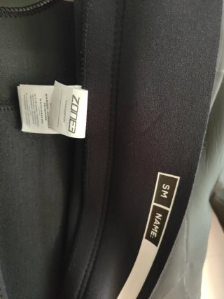 Neopreno Zone 3 Valour Negro