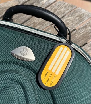 Maleta de mano / Neceser de viaje rígido verde