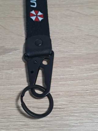 Llavero Umbrella Corporation Negro