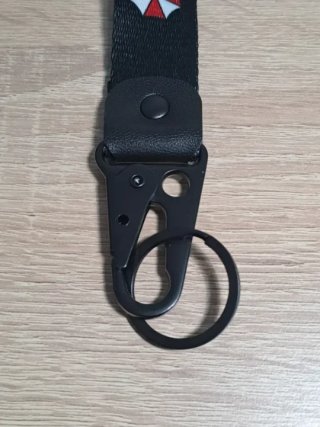 Llavero Umbrella Corporation Negro
