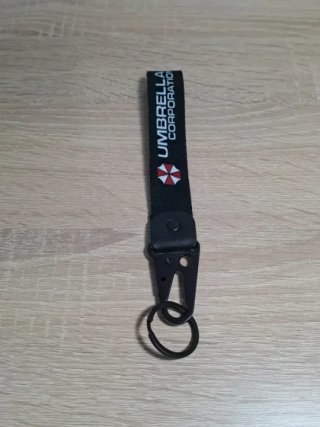 Llavero Umbrella Corporation Negro