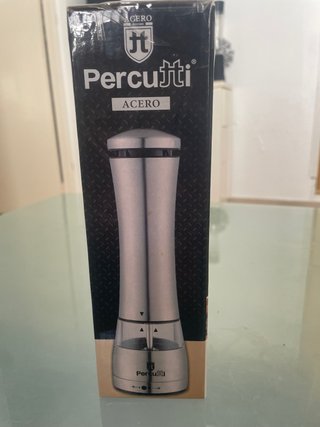 Molinillo Eléctrico Percutti Acero