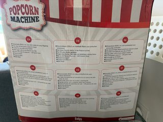 Máquina de Palomitas Gadgy