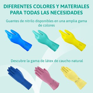 Ansell AlphaTec 37-310 guantes nitrilo M