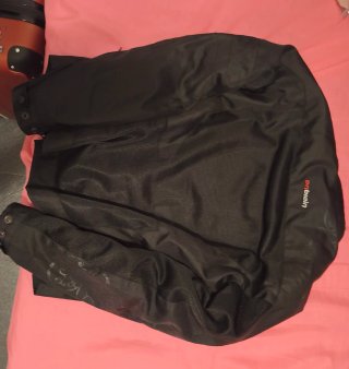 Chaqueta Moto Mujer On Brain Negra Talla l