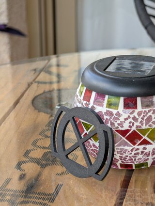 Soporte tapa objetivo cámara (58mm / 42mm)