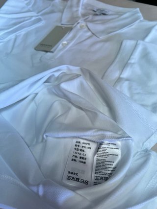 Polo Sunspel Branco Tamanho L