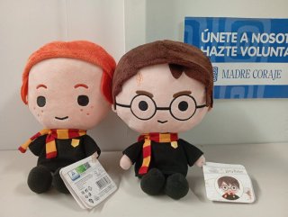Peluche Harry Potter y Ron Weasley