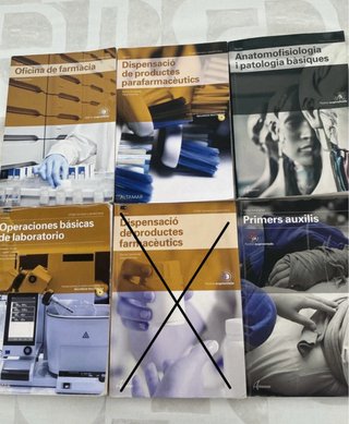 Libros Grado medio Farmacia y Parafarmacia Catalán