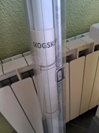 Estor Cortina IKEA SKOGSKLÖVER Blanco