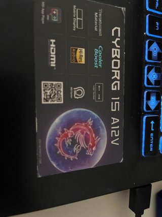 MSI Cyborg 15 A12V Laptop