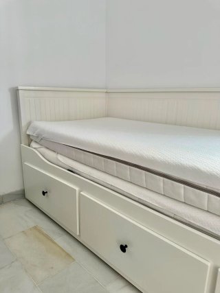 Diván Ikea Hemnes Blanco
