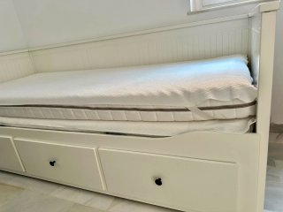 Diván Ikea Hemnes Blanco