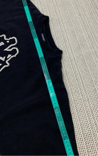 Sudadera Kappa Vintage Negra