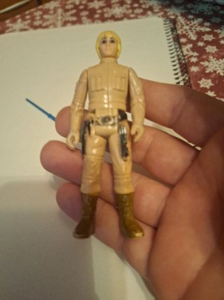 Muñeco Star Wars Luke Bespin PBP Vintage