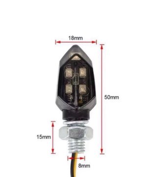 4 Intermitentes led moto Homologados NUEVOS