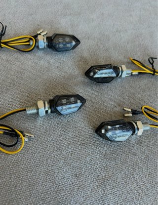 4 Intermitentes led moto Homologados NUEVOS