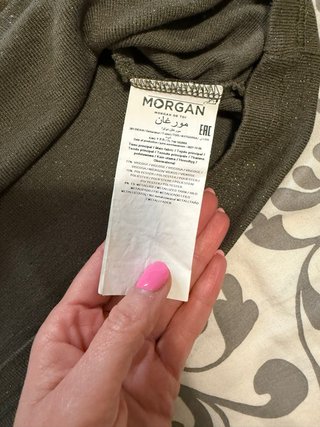 Camiseta tirantes Morgan verde caqui talla L