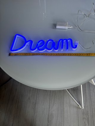 Insegna Neon LED Dream Blu