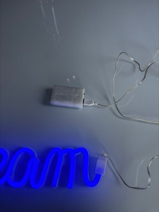 Insegna Neon LED Dream Blu