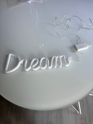 Insegna Neon LED Dream Blu