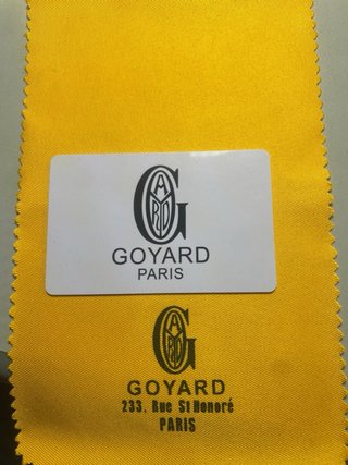 Tarjetero Goyard Paris Verde