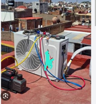 Recarga  de gas aire Acondicionado
