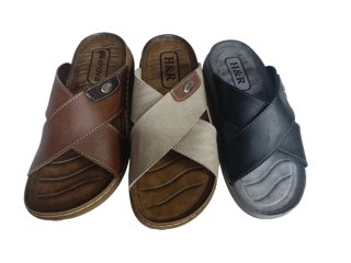Sandalias Cruzadas Hombre