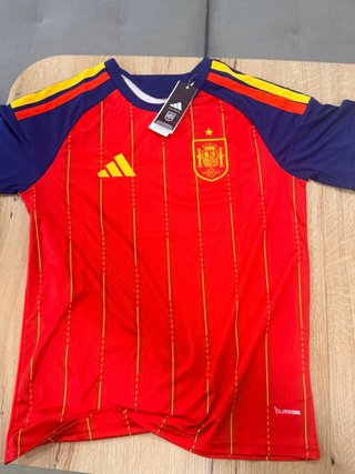 Camiseta españa roja y blanca