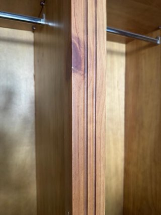 Armario de madera maciza. Restauración!